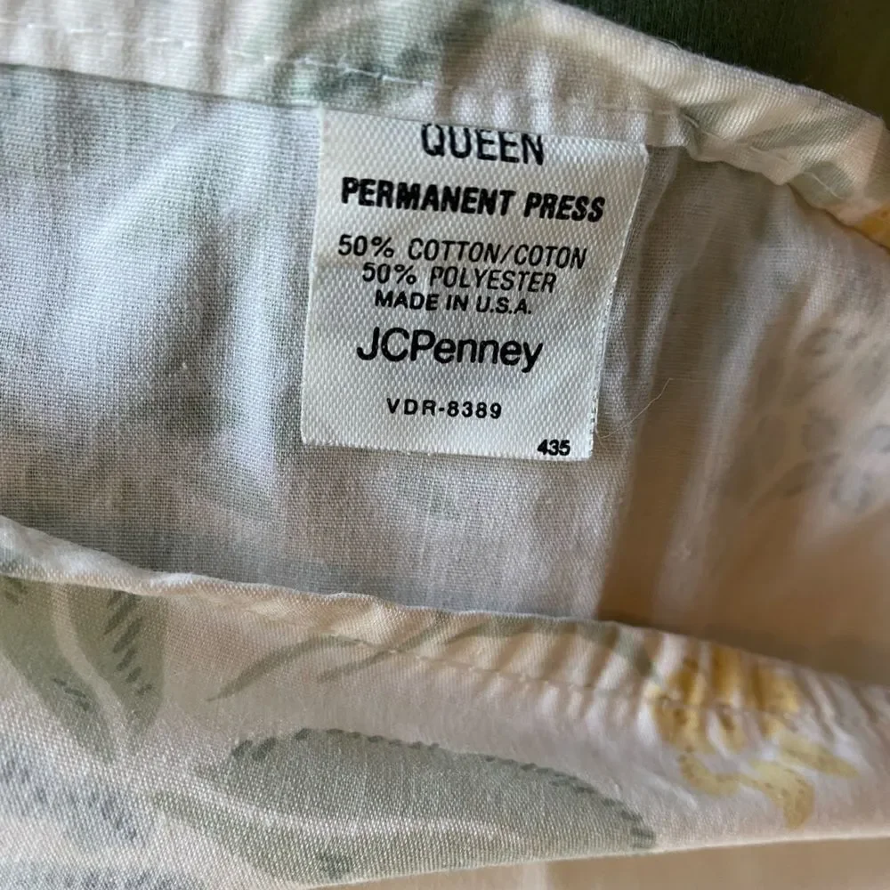 jcpenney floral bed